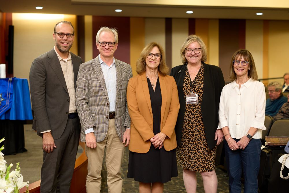 Photo of BCLA Leadership and Speaker Kristallnacht 2024